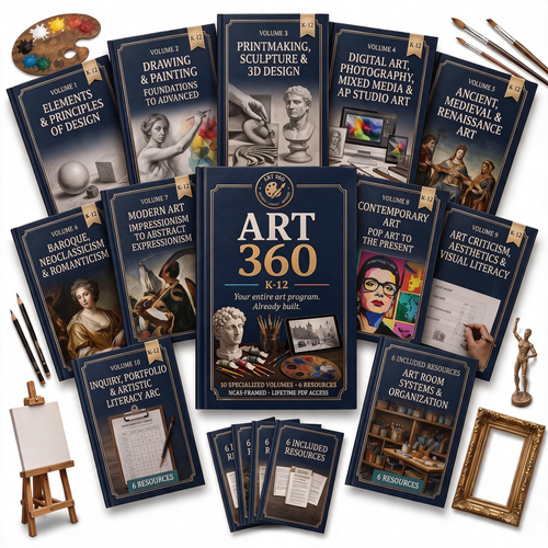Art 360 K-12 Visual Arts Teaching System