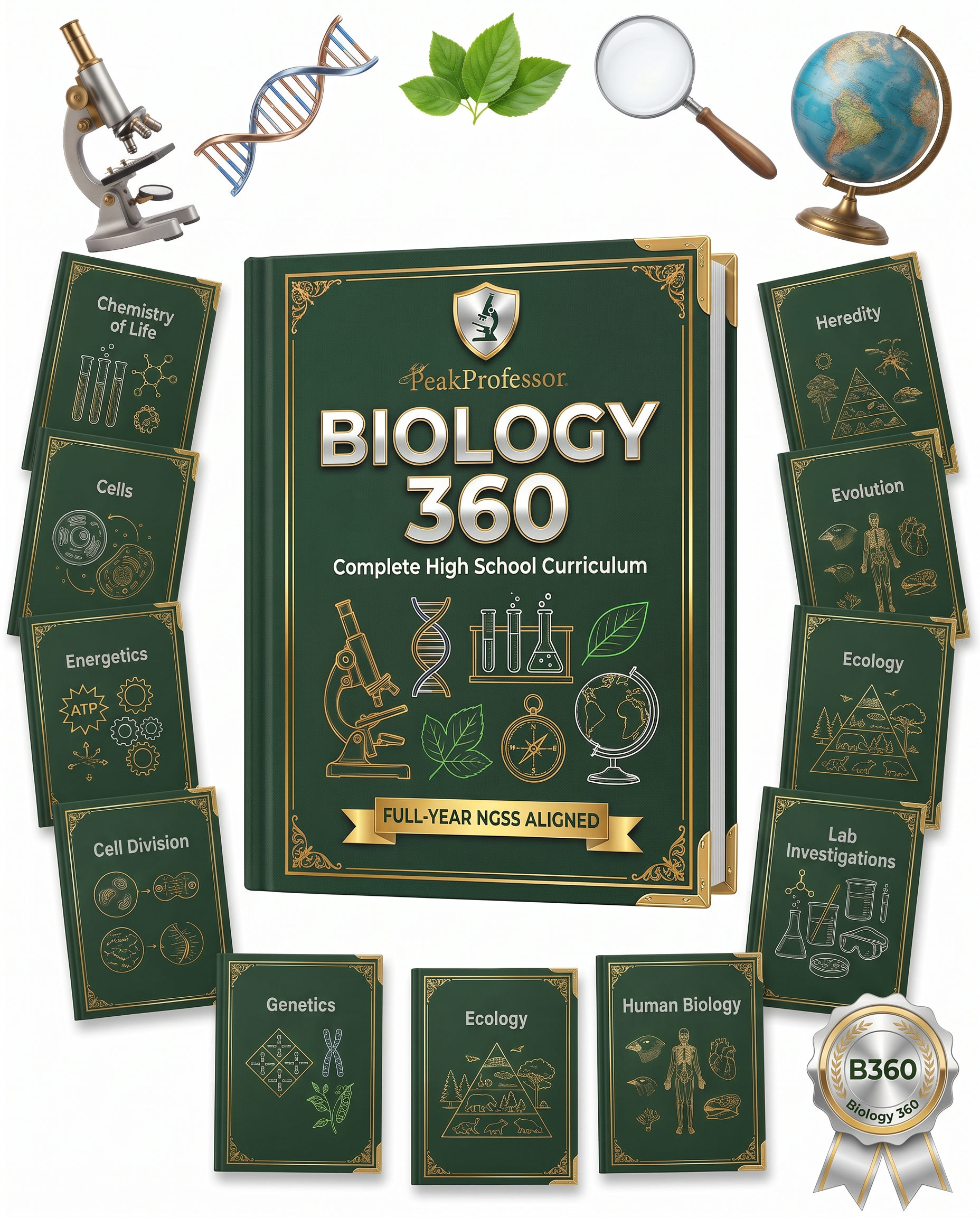 Biology 360 - Full-Year NGSS High School Biology Curriculum