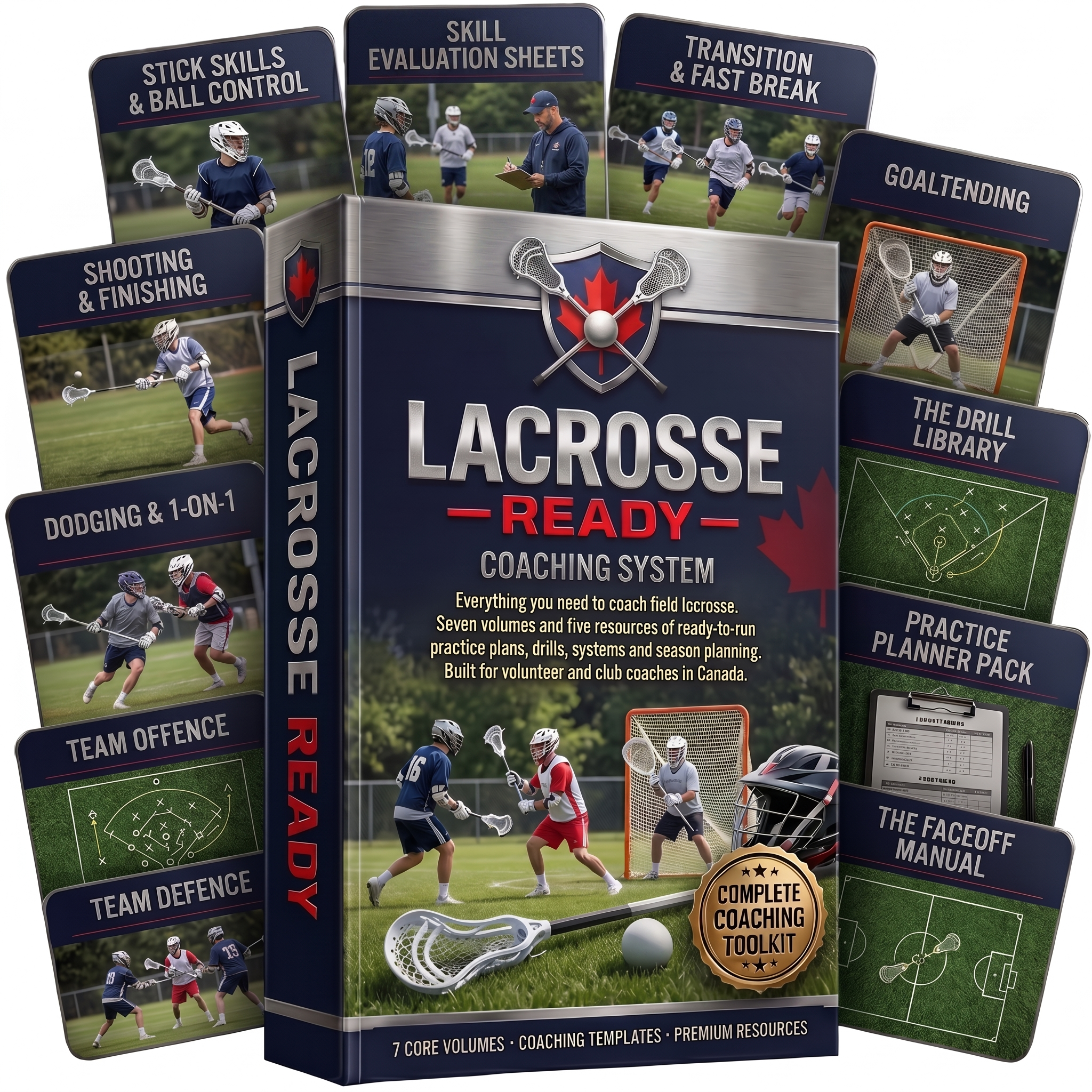 Lacrosse Ready Complete Coaching System