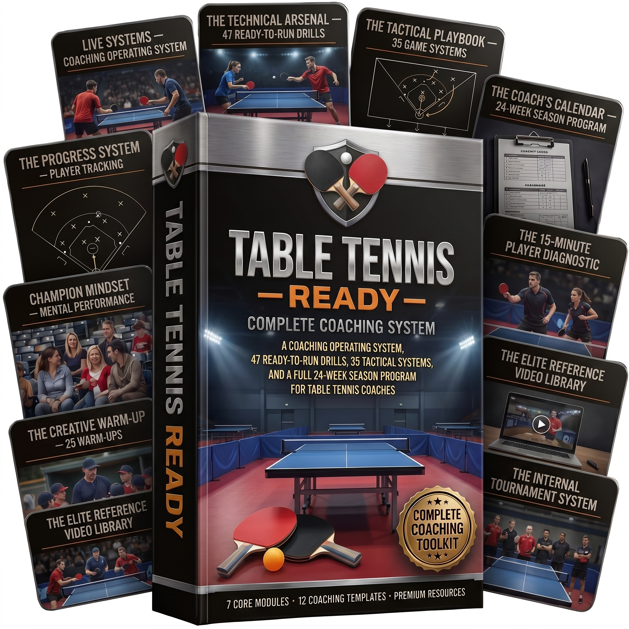 Table Tennis Ready: Complete Coaching System
