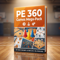 PE 360 Games Mega-Pack: 100+ ready-to-run PE games, all grade levels, with skill progressions